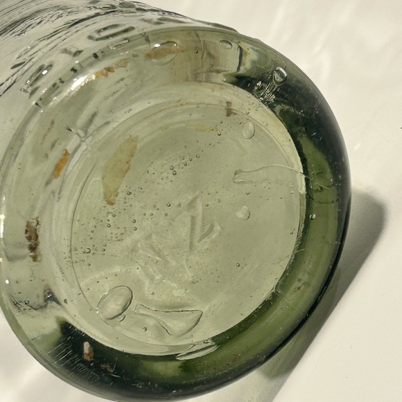 Antique Whitlock & Sons Phoenix Brand Pickles Bottle Embossed Glass Bottle - Picture 10 of 10